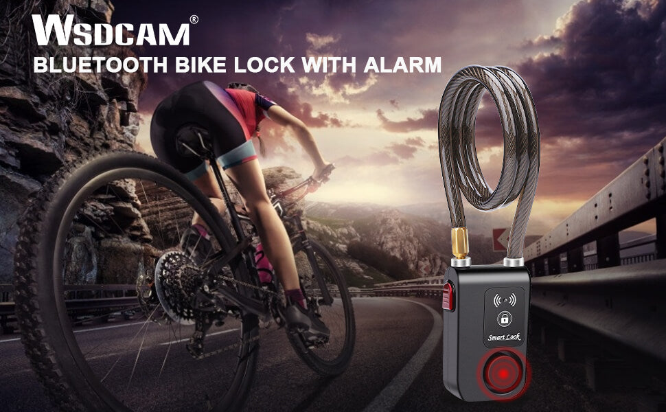 Bluetooth Bike Lock Alarm
