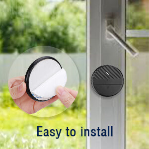 Wsdcam Ultra-Slim Window Vibration Sensor Alarm