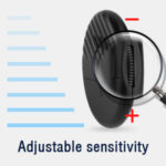 Wsdcam Ultra-Slim Window Vibration Sensor Alarm